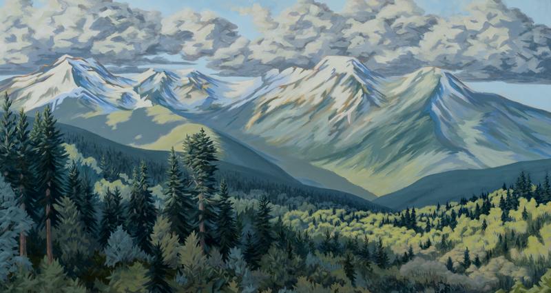 Welcoming Sight III, Canvas fine art print